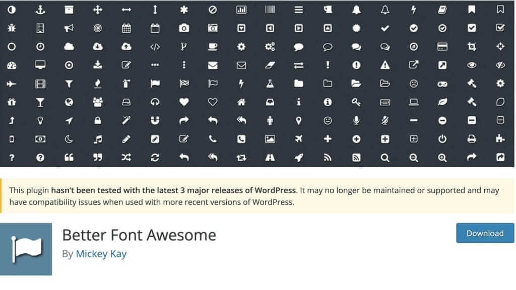 Better Font Awesome